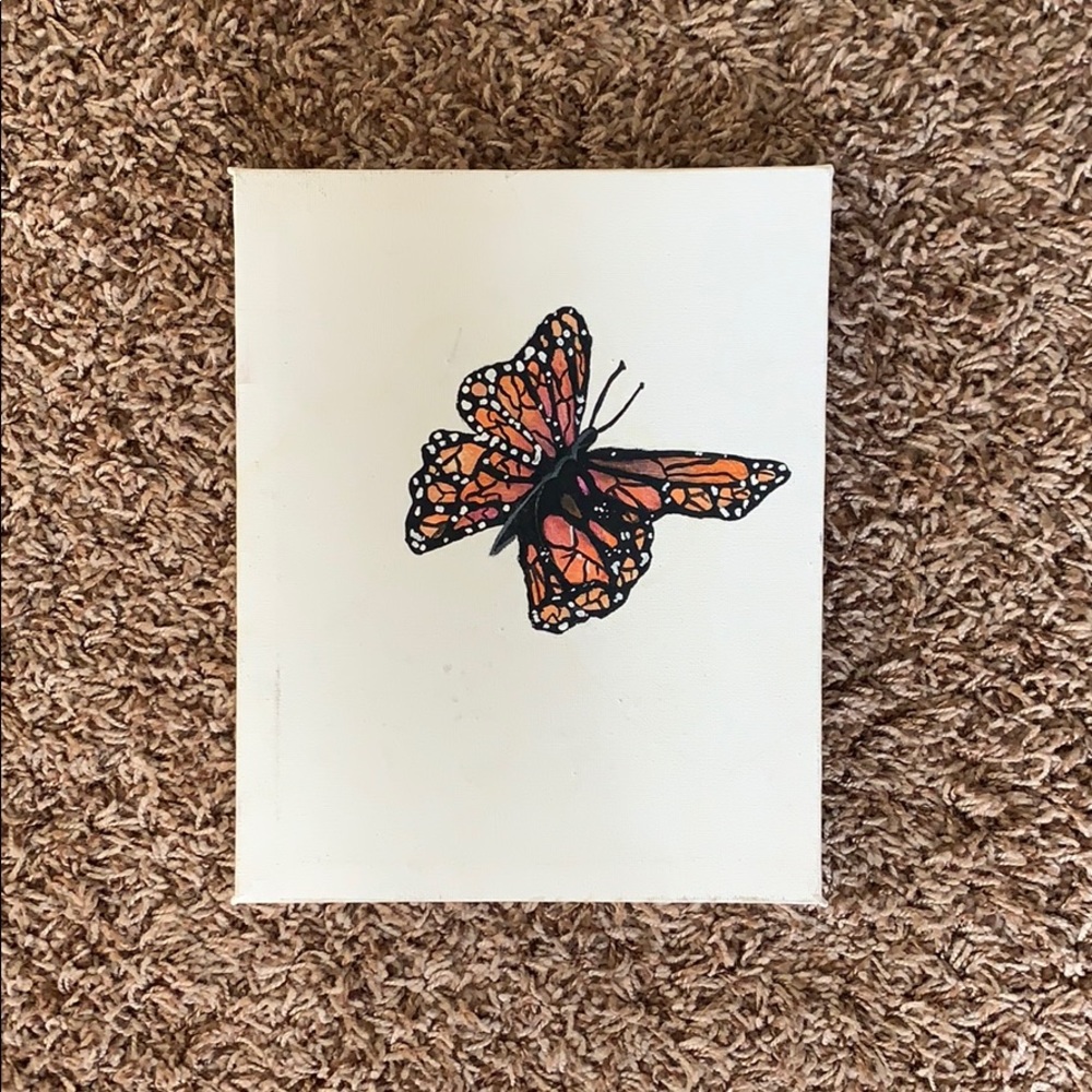 butterfly painting